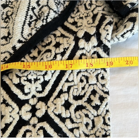 Orange Fashion Village Draped Tapestry Cardigan - Picture 8 of 11